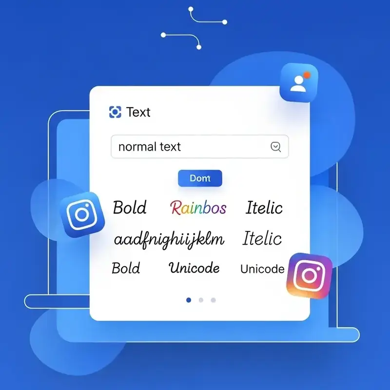 2. Deinen Instagram-Namen mit Schriftarten Anpassen 2. Deinen Instagram-Namen mit Schriftarten Anpassen