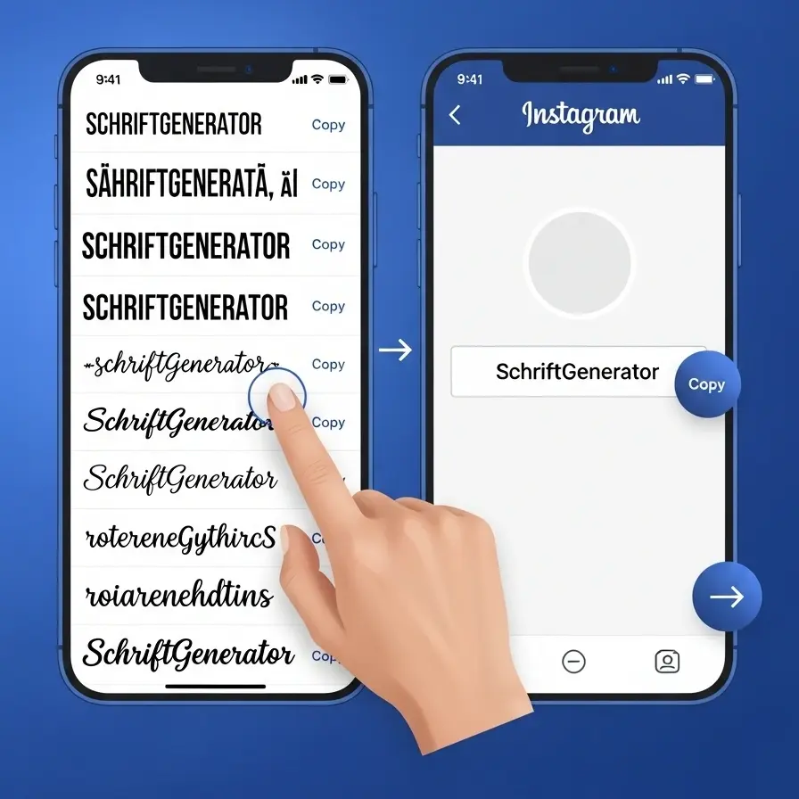 Schrift Kopiert und Einfügt Schrift Kopiert und Einfügt