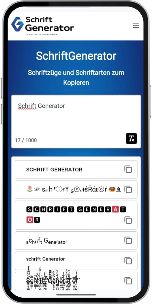 Schriftgenerator