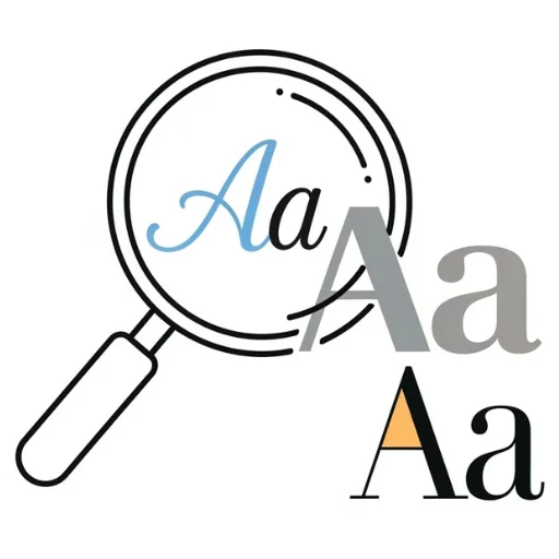 1. Discover different fonts