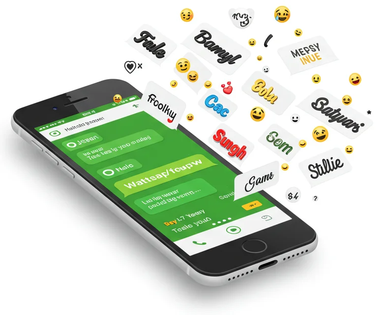 Whatsapp Schriftart 2 WhatsApp Schriftarten