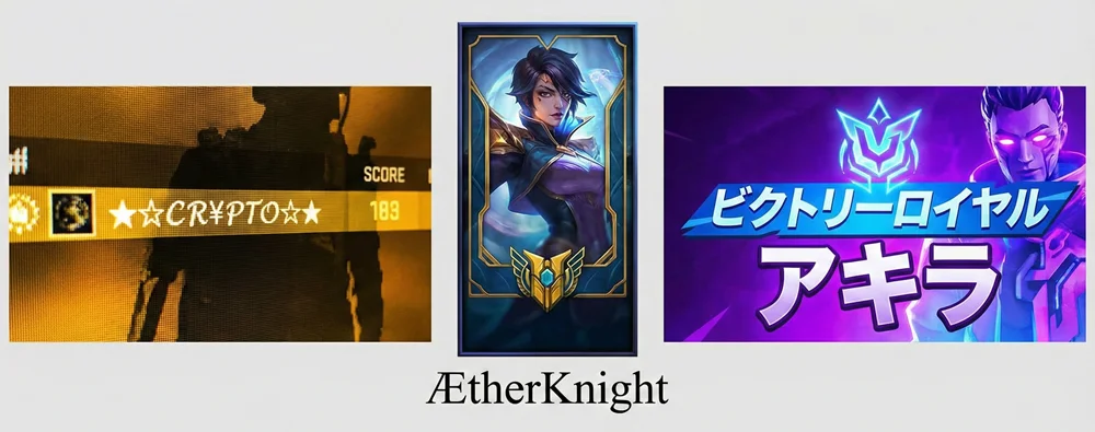 Übersicht Gamer Schriftarten in CS2, League of Legends und Fortnite