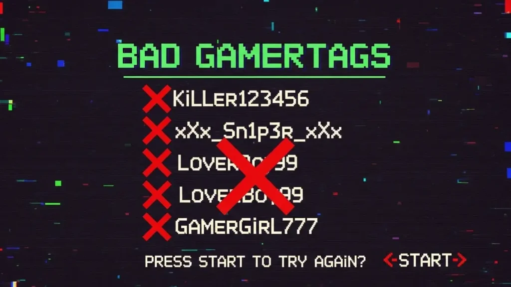 Bad Gamertags