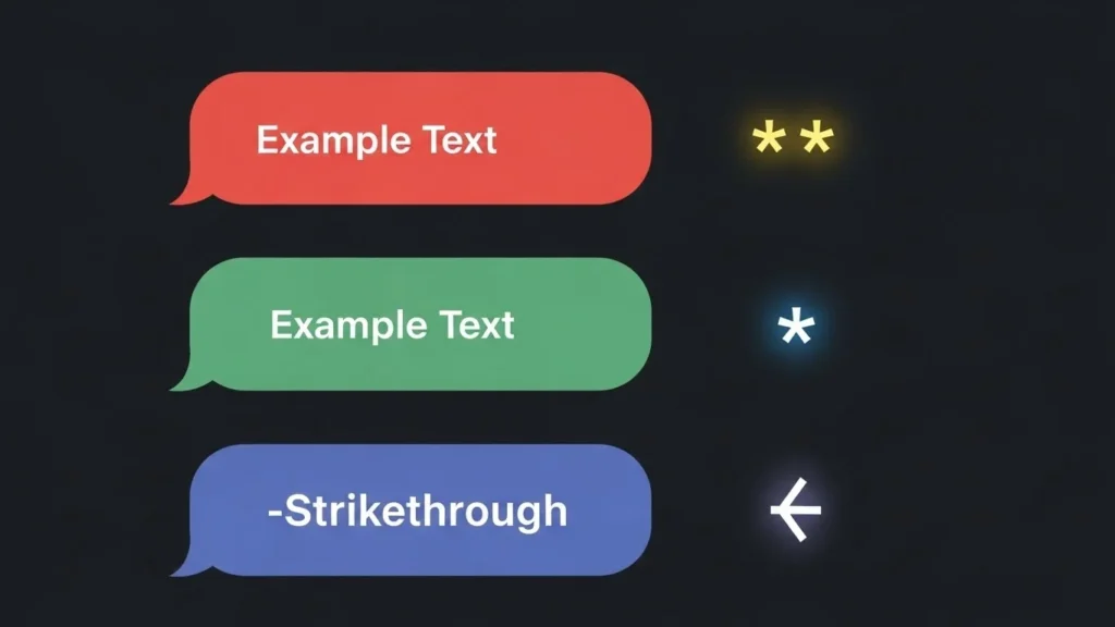 discord markdown syntax uebersicht