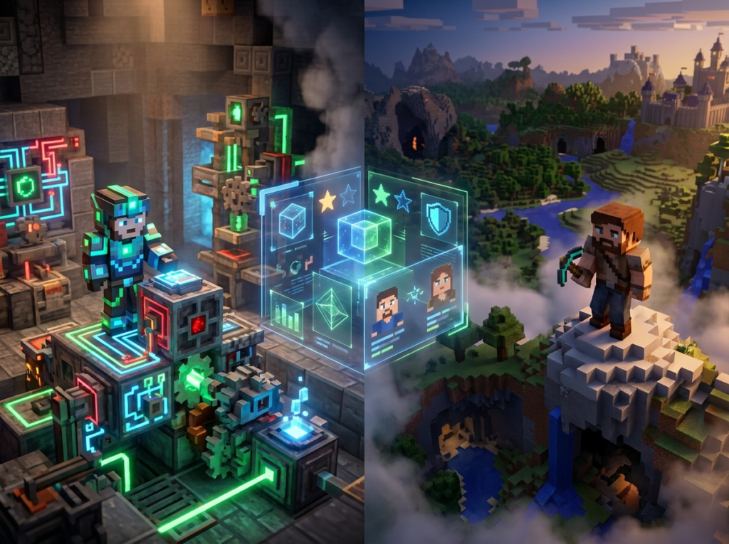 So findest du die besten Minecraft Namen Ideen
