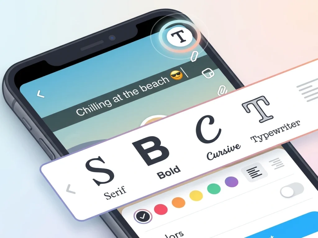 Schritt-für-Schritt-Anleitung: Snapchat Schriftart ändern